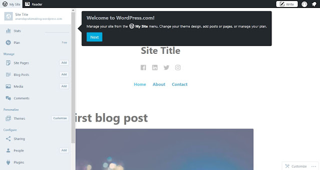Cara Daftar Akun WordPress Lengkap Dengan Gambar
