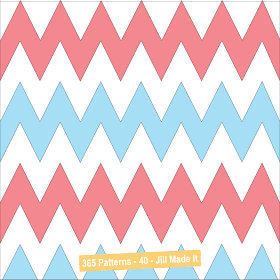 Easter Patterns:  Easter Chevrons | Jill Made It