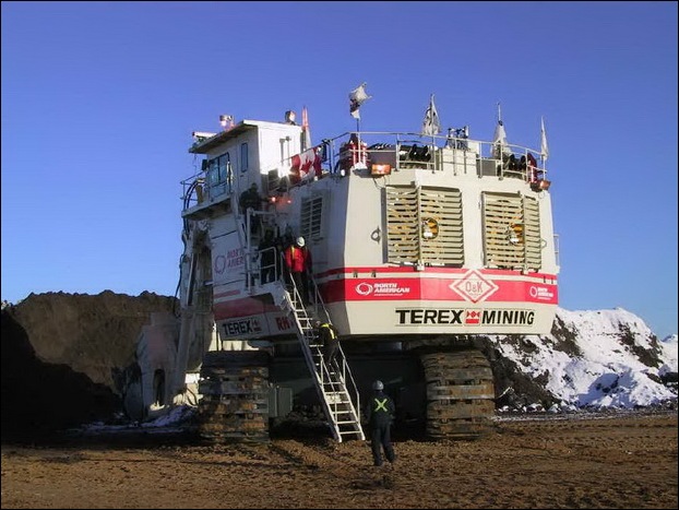 TEREX RH400 worlds largest hydraulic shovel 07