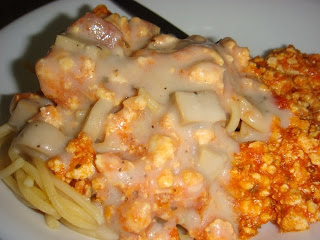CLiChé~(^_^)~: ::Cook at Home::Spaghetti Carbonara~~