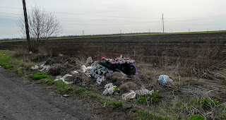 Новопавловка, Покровский р-н. Стихийные свалки