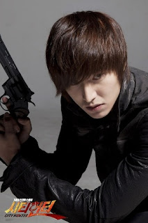 Lee Min Ho with Gun