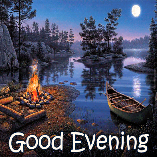 Good evening GIF images