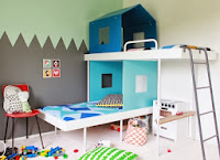 Quarto infantil casa na árvore