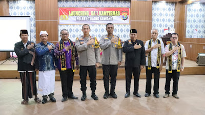 Polres Tulang Bawang Launching Da'i Kamtibmas