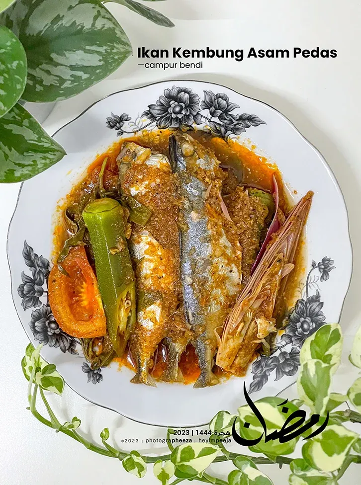 resepi asam pedas ikan kembung melaka