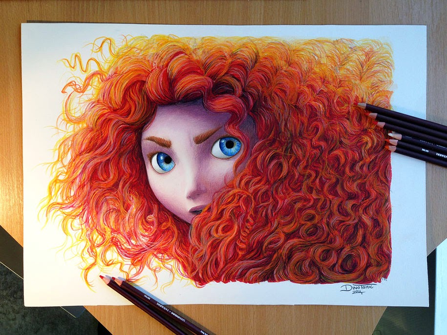 VOTRE ART  Colored  Drawings  By Young Artist  Dino Tomic