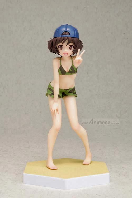 YUKARI AKIYAMA Be-J Ver. BEACH QUEENS FIGURE EDICIÓN LIMITADA Girls und Panzer WAVE