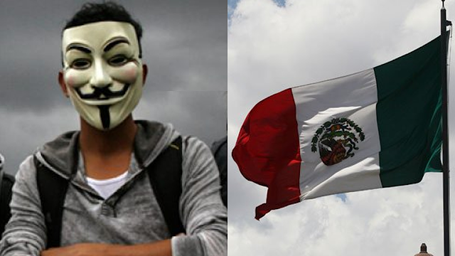 Célula De Anonymous Izó Al Revés La Bandera Nacional En Aguascalientes, (NO FUE ERROR MILITAR)