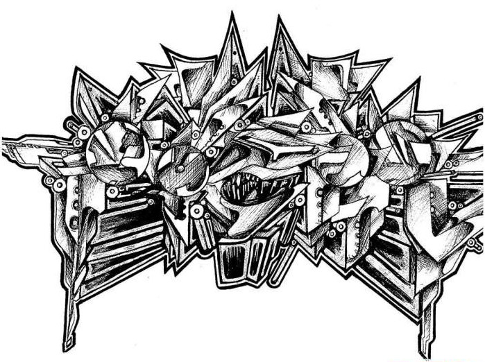 3d graffiti sketches. Labels: Graffiti Sketch 3D,