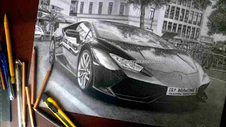 Lamboghini drawing adn sketches