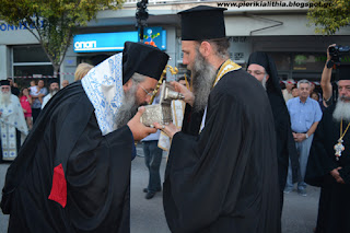 Ο Σεβασμιώτατος Μητροπολίτης Γεώργιος για το ιερό λείψανο του Αγίου Διονυσίου εν Ολύμπω. (ΒΙΝΤΕΟ)