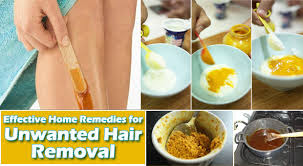 Hair Removal With Home Remedies