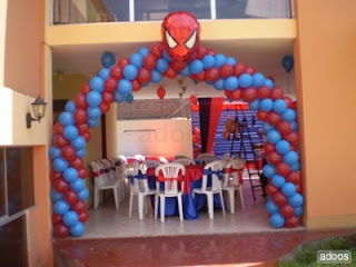 Children Parties,Spiderman Decoration