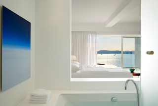 Hotel's seaviews from a suit in Porto Heli