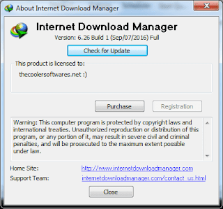 โหลดตัวช่วยดาวน์โหลด IDM 6.26 BUILD 7 Crack