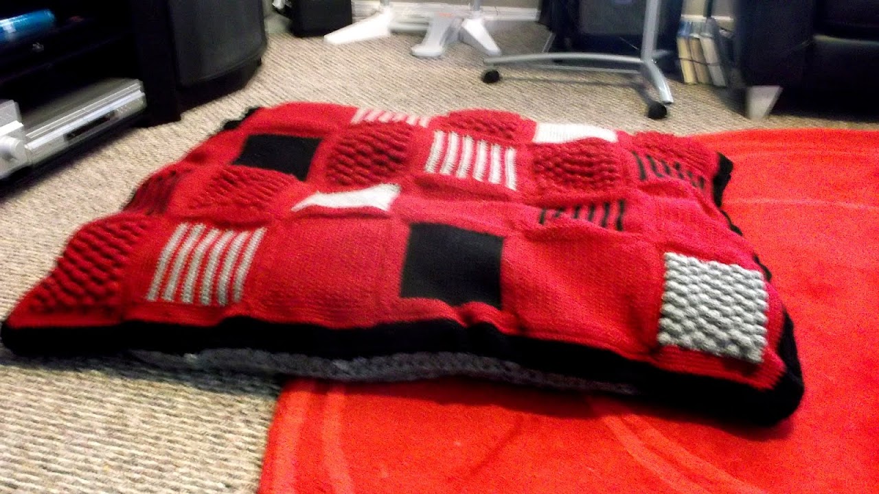 Crochet Dog Bed