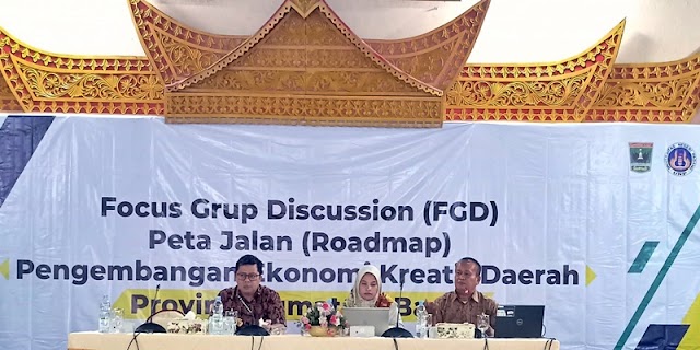 Gandeng LPPM UNP, Pemprov Sumbar Susun Roadmap Ekonomi Kreatif Untuk Akselerasi Daerah
