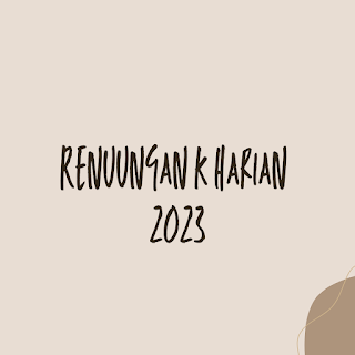 renungan Rumah Tangga Kristen 2023; Untuk 7 Hari