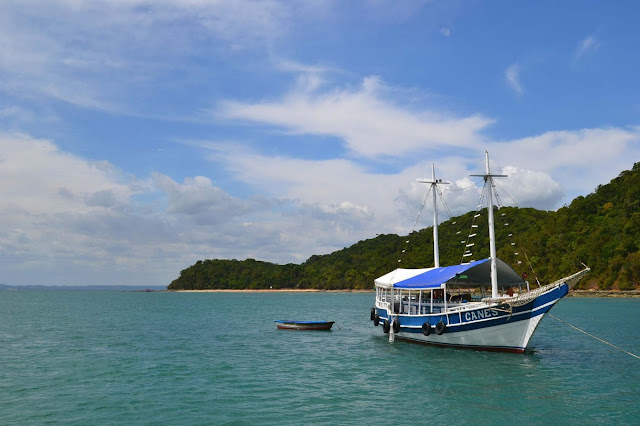 Brésil, Salvador de Bahia, îles, frades, Itaparica, voyage avec des enfants, road trip sac a dos, goélette, bateau, plage, restaurants