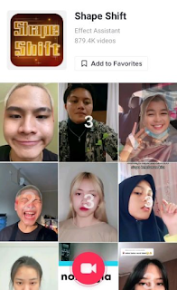 Shapeshifting filter tiktok | How to see which artist you look like by using a shapeshifting filter on Tiktok