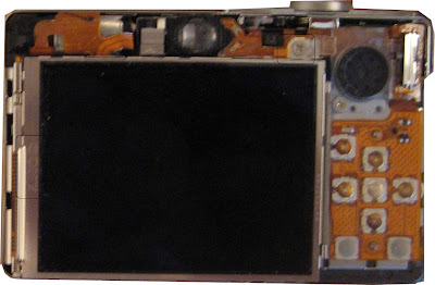 canon sd powershot cracked lcd repair