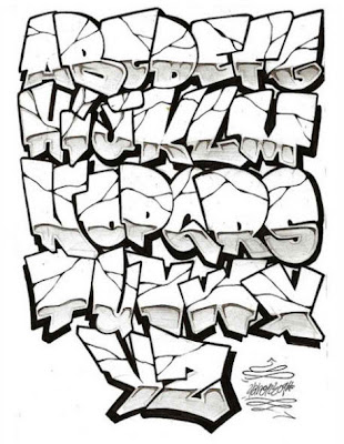 graffiti alphabet letters