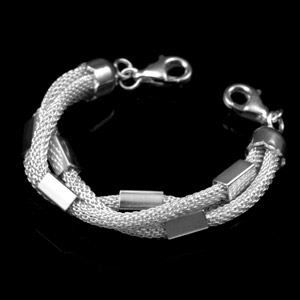 Bracelet Mesh Silver Sterling7