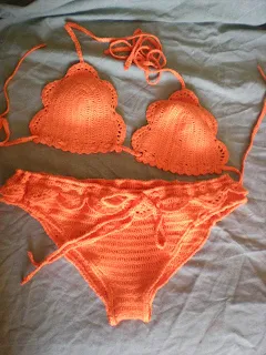 bikini, ropa de baño mujer, bikini ganchillo, bañador ganchillo