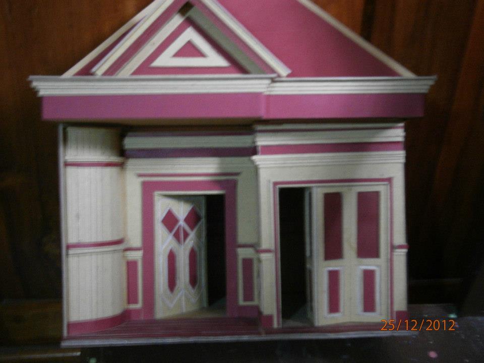Jual Miniatur  Model Rumah  Warna Original