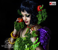 Shalani Tharaka|Lankan Hot Model With Vegetable Cloth