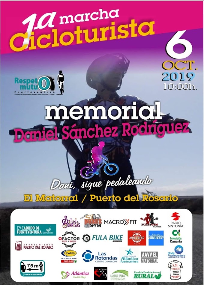 1ª MARCHA CICLOTURISTA MEMORIAL DANIEL SÁNCHEZ RODRÍGUEZ