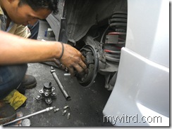 Tukar bearing tayar dengan ABS-myvi-4