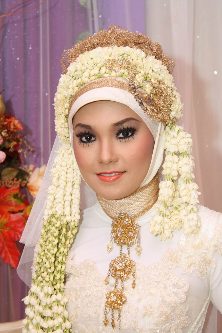 Gambar Tutorial Hijab Untuk Akad Nikah Tutorial Hijab