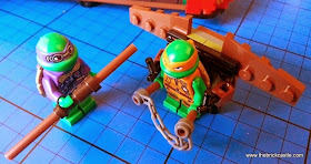 LEGO TMNT Turtle glider 79120 T-Rawket set