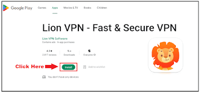 Lion VPN for PC