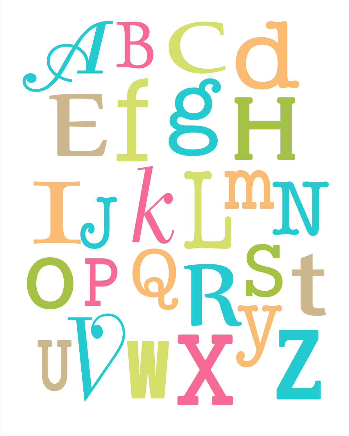 ... boutique alphabet nursery wall hanging print giveaway skyrim alphabet