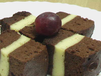 aneka kue Brownies  kukus  isi cream  cheese 