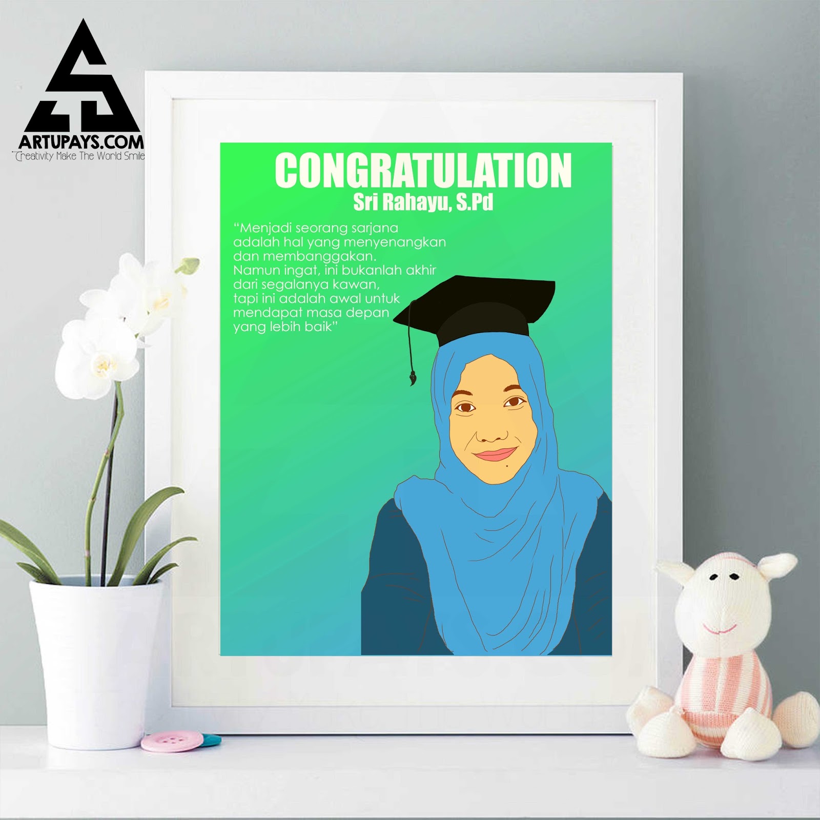 Jasa Gambar Vector Hadiah Ulang Tahun Untuk Pacar