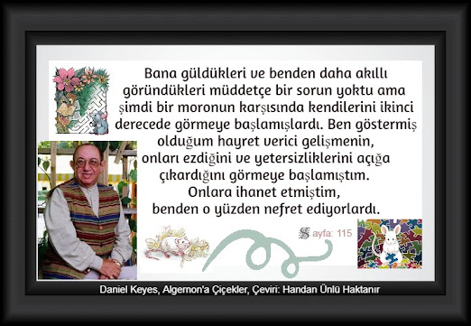 Daniel Keyes - Algernona Çiçekler, Çeviri: Handan Ünlü Haktanır