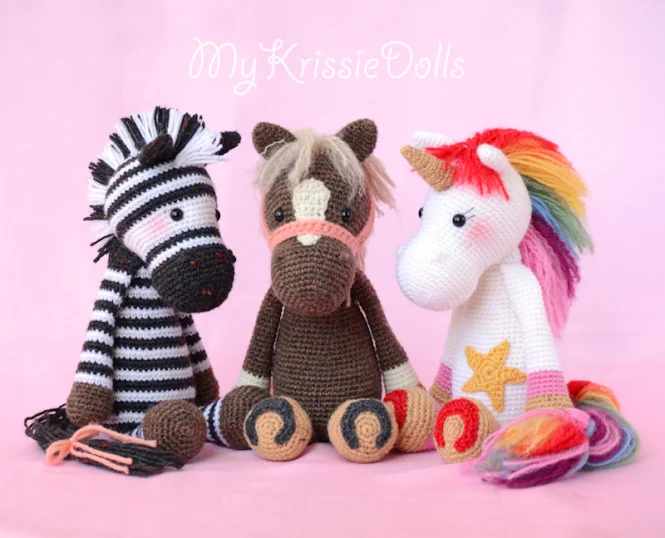 Unicorn Amigurumi Crochet Pattern for Beginners