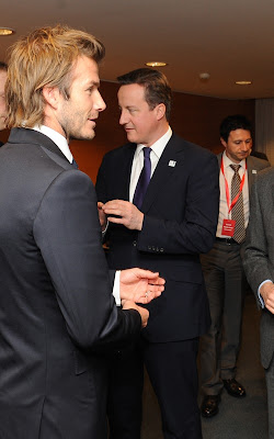 David Beckham at the World Cup Announcement Event Pics