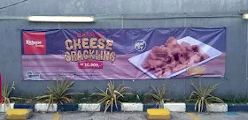 Spanduk Cheese Crackling Richeese Factory S Parman