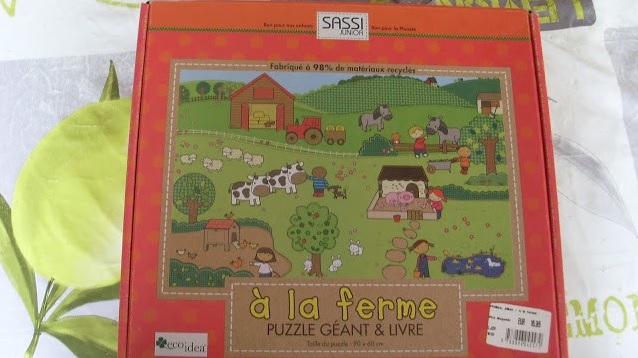 puzzle géant pour enfant