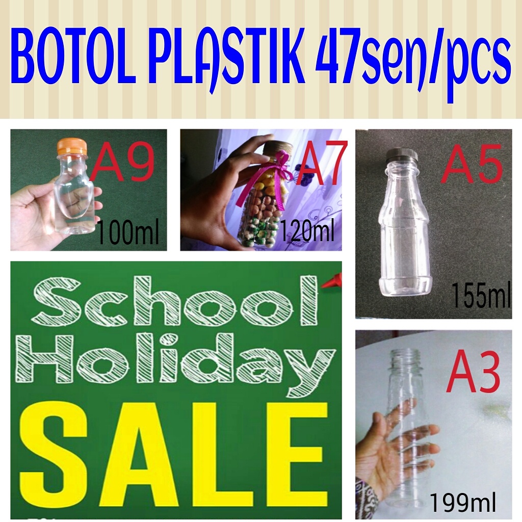 Pembekal Botol  Plastik Kelantan dealer botol  SALE 