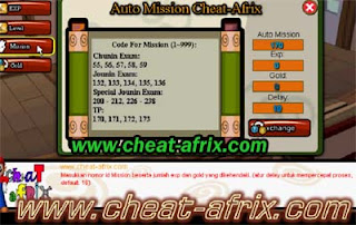 Cheat ATM Exp Ninja Saga Super Fast Fix 2013