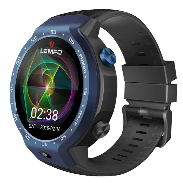 LEMFO LEM9 MTK6739+NRF52840 4G Google Play Built-in GPS Music 5MP Camera 1G+16G Watch Phone