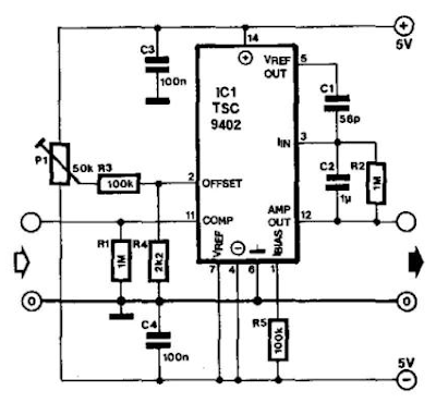 Simple Frequency Voltage Converter Circuit Diagram