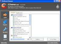 IL MIGLIOR SOFTWARE PER PULIRE IL PC : CCLEANER