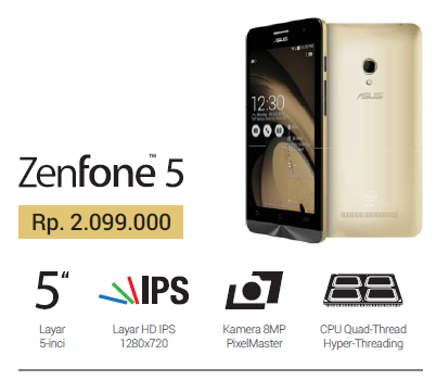 HP MURAH KEREN-ASUS ZENFONE 5